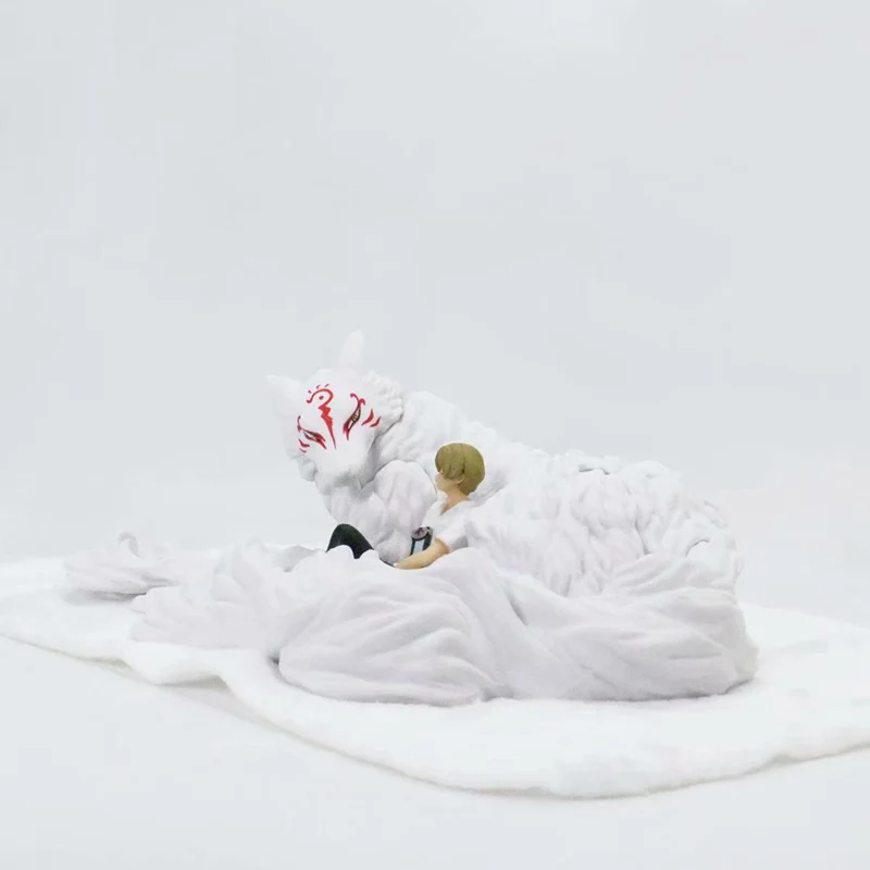 Natsume Yuujinchou фигурка 1/8 весы окрашенная фигура Мадара и Такаси Нацумэ ПВХ игрушка