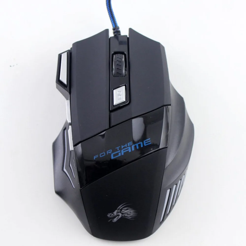 Mice gamer Mouse wired gaming mouse game USB Receiver 2.4GHz Optical For PC Laptop dropshipping | Компьютеры и офис