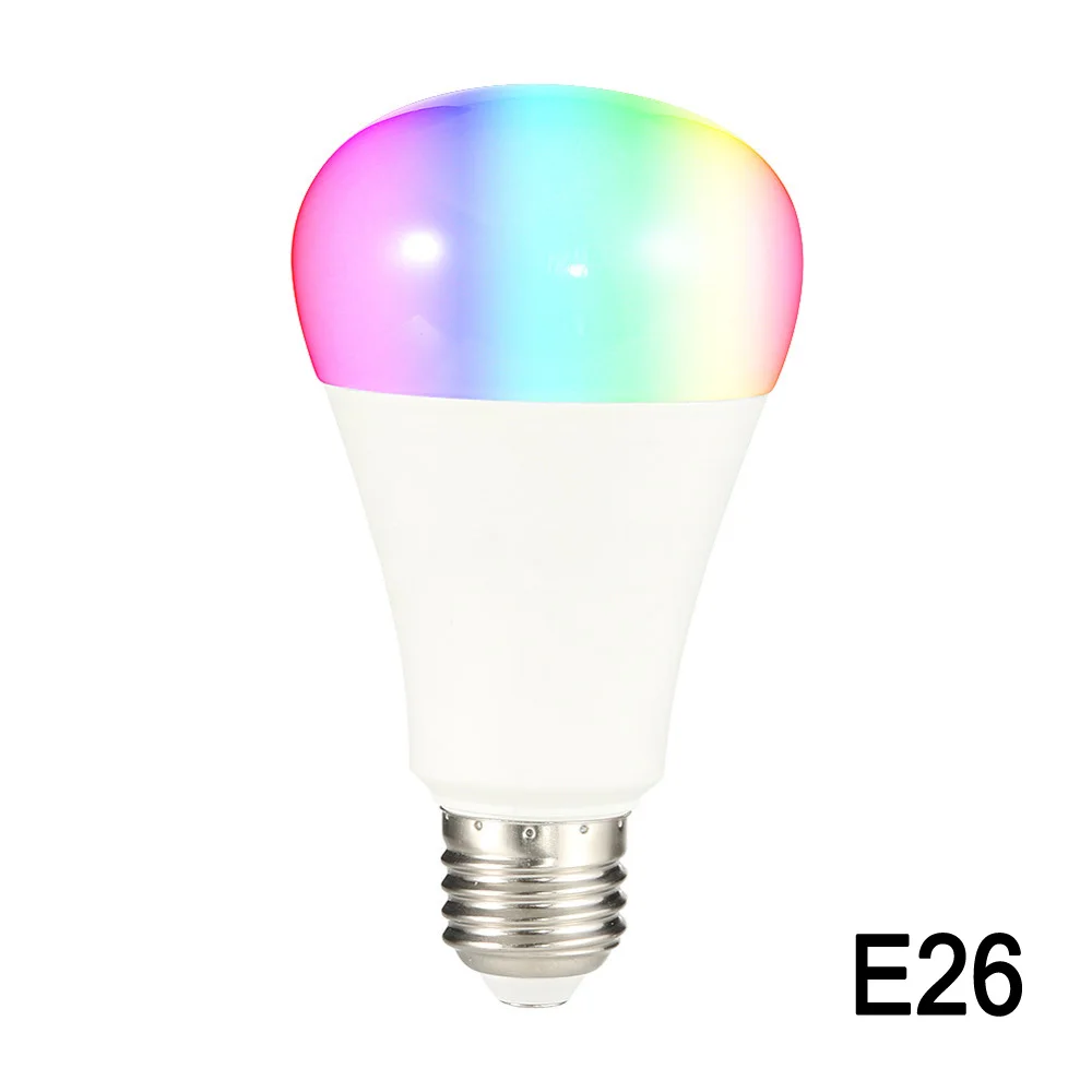 Vintagelll подсветка умного Wi Fi лампа 18 Вт E27 E26 B22 AC85 265V RGB + W яркий светодиодный