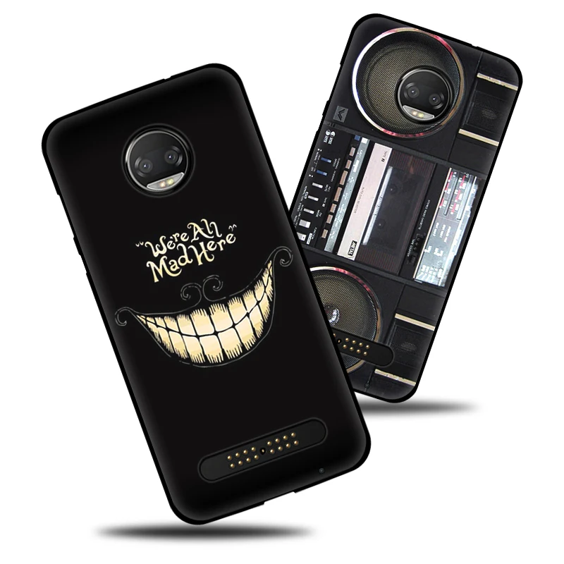 Мягкий силиконовый чехол EiiMoo для Motorola Moto Z2 Force XT1789 мультяшный телефона Z 2 |