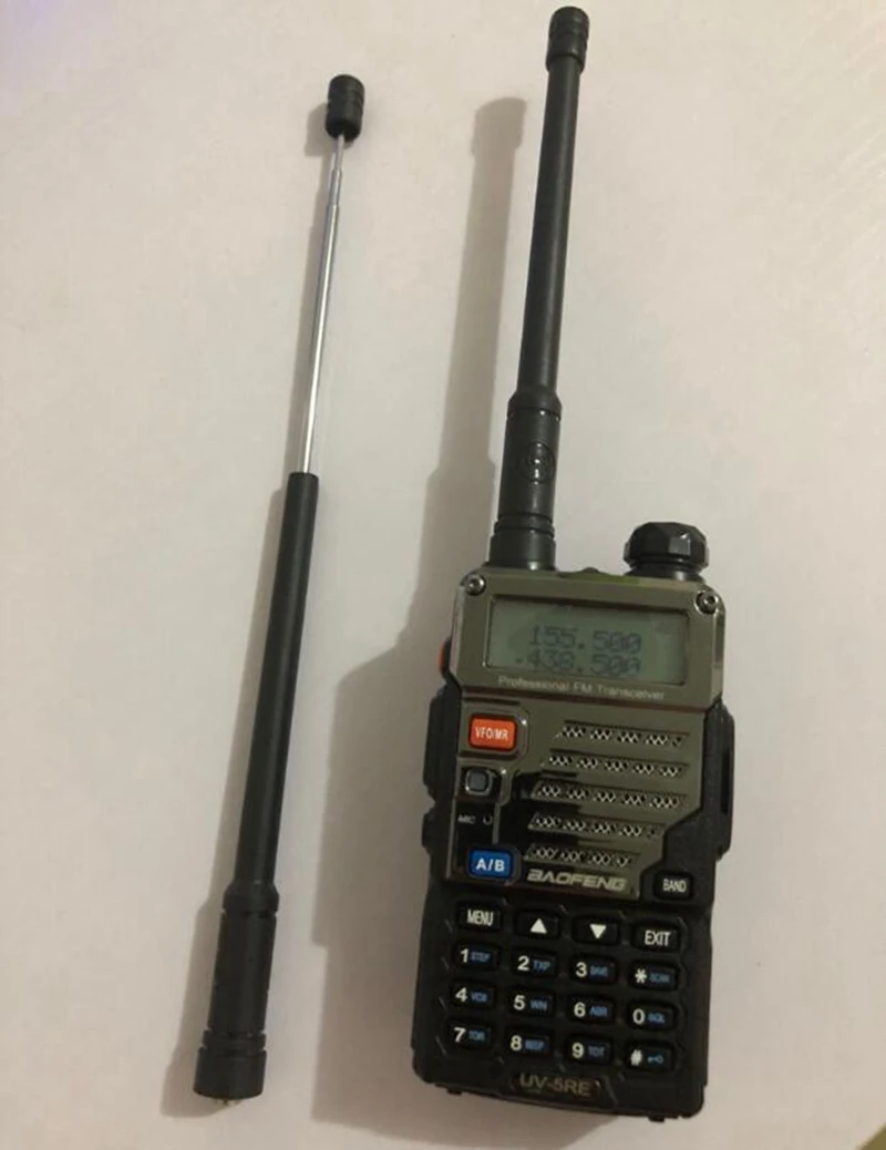 Многофункциональный выдвижной антенной максимум 40 см антенна для BaoFeng UV-5R BF-888S UV-9R