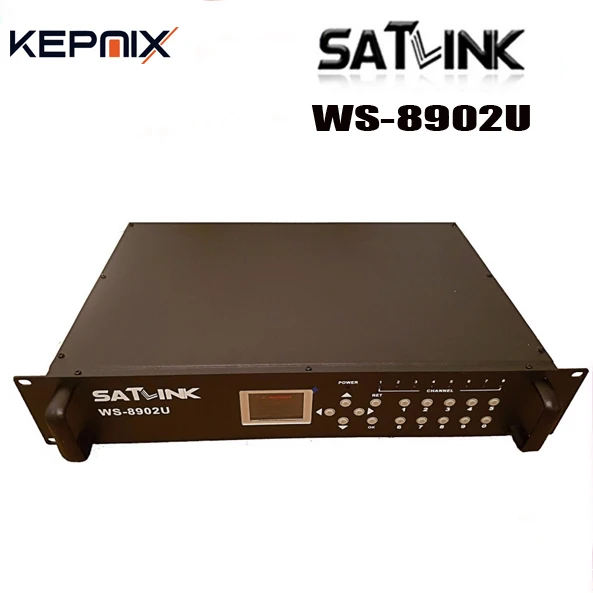 Модулятор маршрута SATLINK 7990 DVB T 8 MPEG4 аналоговый источник A/V на канал WS 8902U
