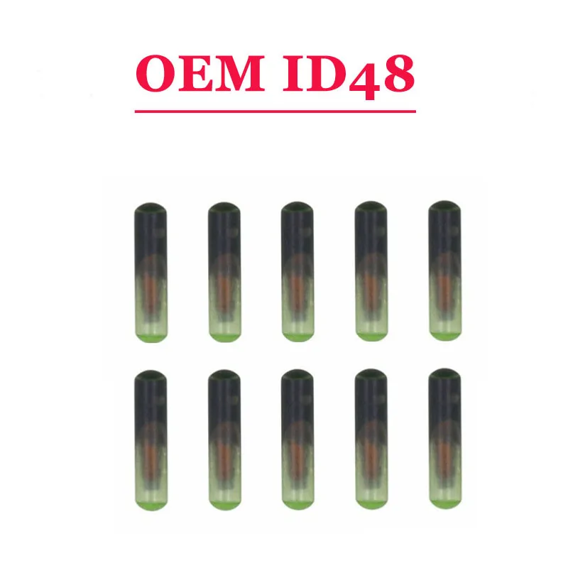 (100 шт./лот) OEM-стекло ID 48 для Megamos крипто-чип автомобиля Blank ID48 | Автомобили и