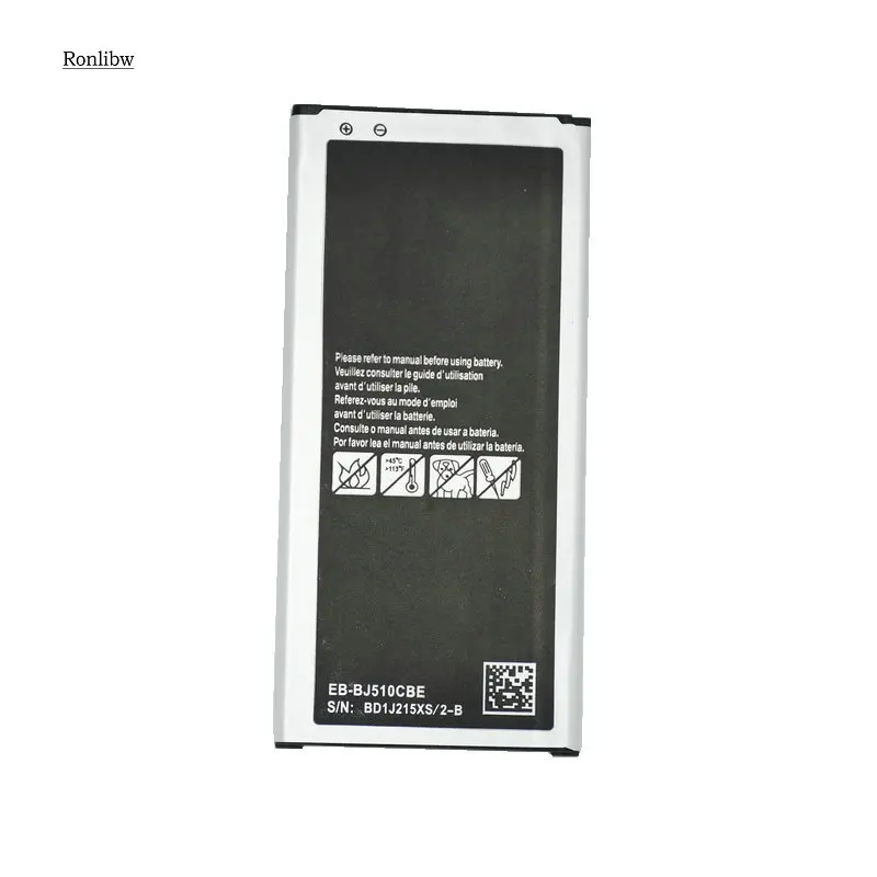 Сменный аккумулятор Ronlibw 3100 мАч для Galaxy J5 2016 Edition J510 J510FN J510F J510G J510Y J510M|Аккумуляторы