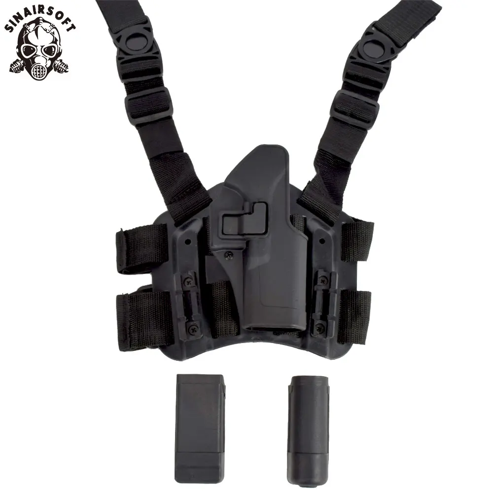 SINAIRSOFT тактический CS открытый пистолет кобура военный страйкбол охота нога для