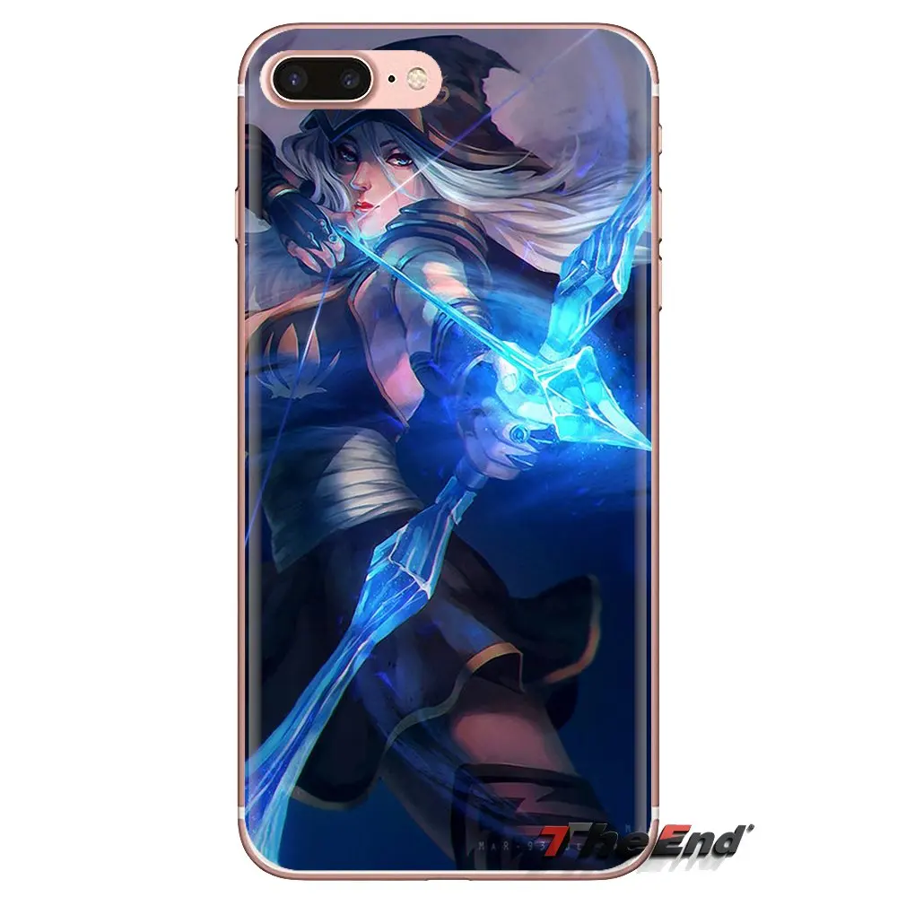 For Xiaomi Redmi 4A S2 Note 3 3S 4 4X 5 Plus 6 7 6A Pro Pocophone F1 Ashe Graves League of Legends Hero Silicone Phone Skin Case |