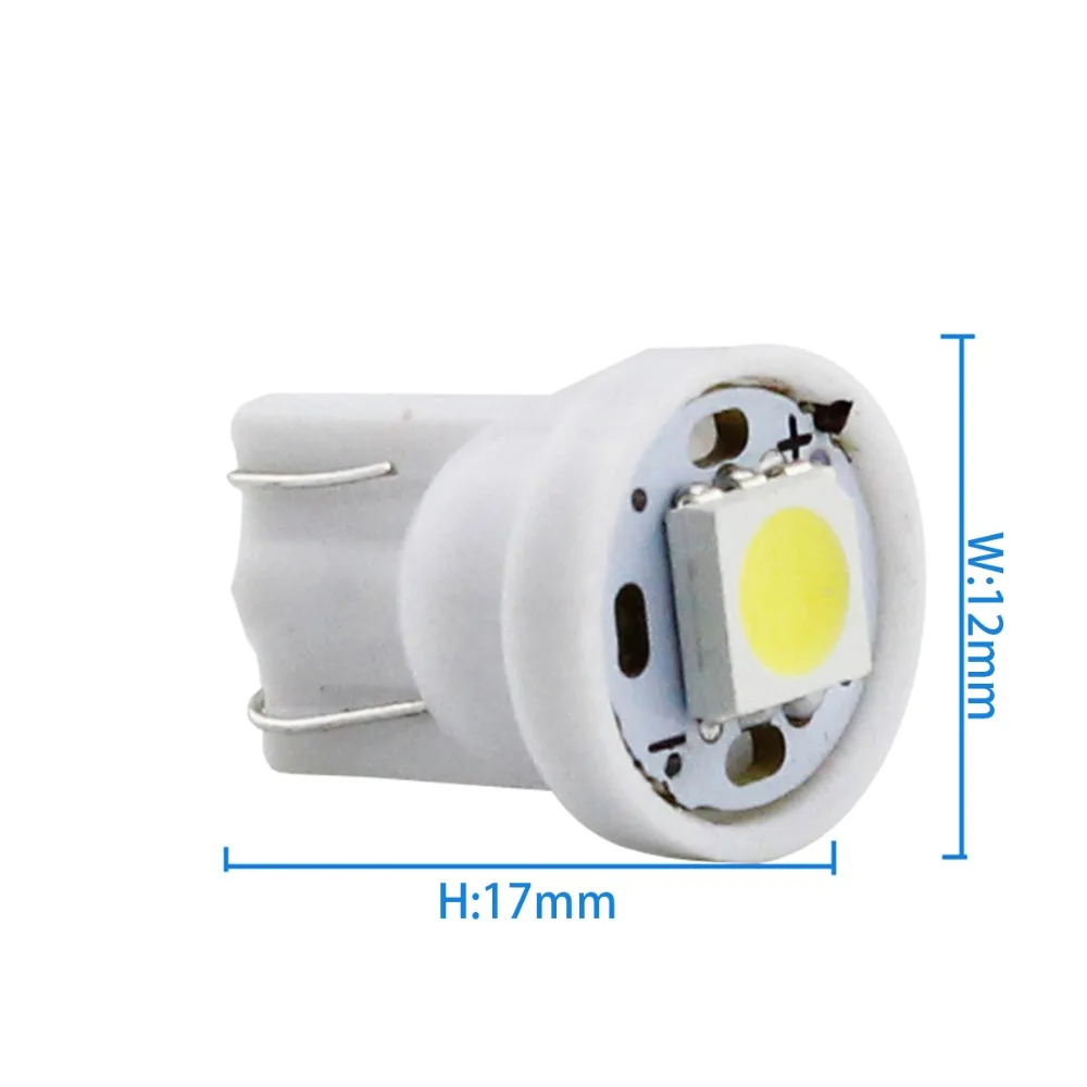 20X t10 w5w светодиодные фары для автомобиля Dc 12V авто Внутреннее освещение карты