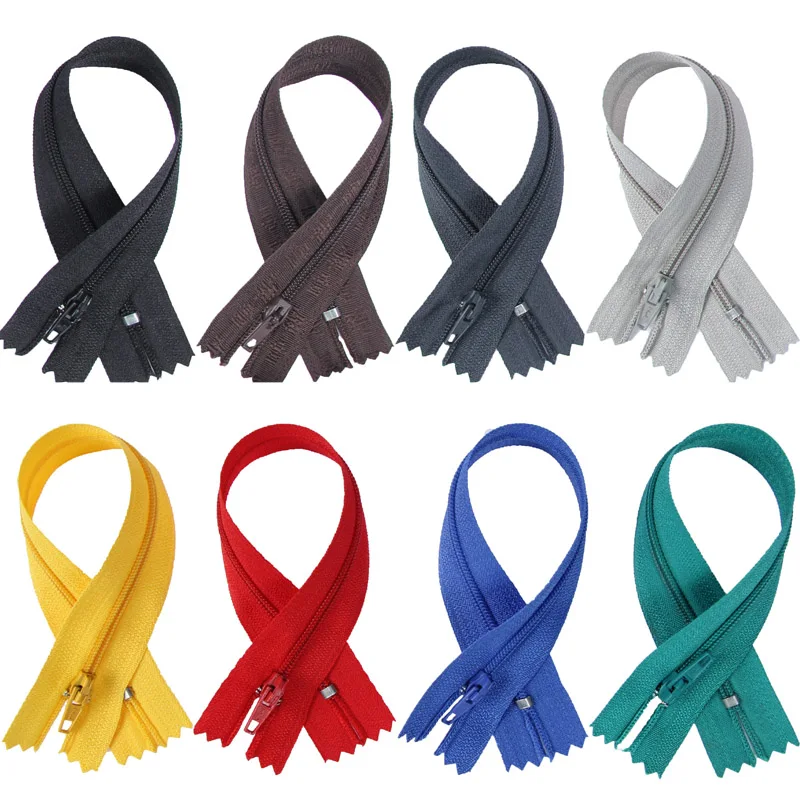 20 шт. нейлоновые молнии 9 дюймов|coil zipper|nylon coil zippersgarment accessories |