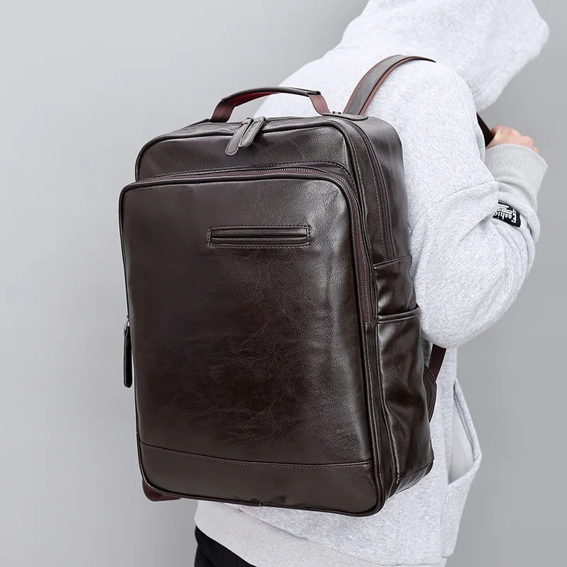 2018 Новые популярные мужские рюкзаки модные высококачественные из искусственной