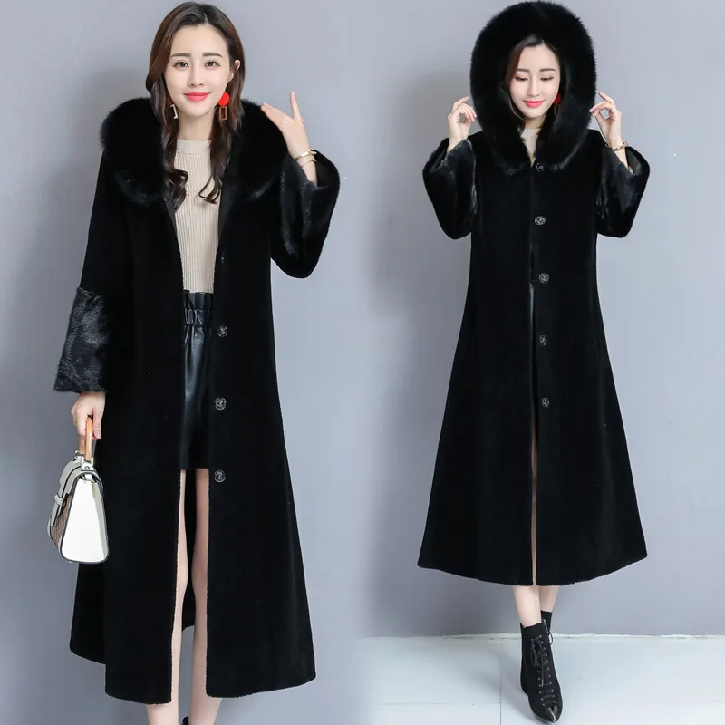 Женская зимняя куртка новинка 2018 утепленная женская средней длины из