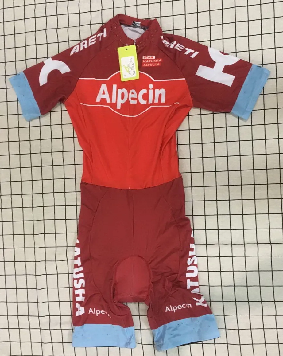 2017 KATUSHA ALPECIN боди летние комплекты велосипедных Джерси одежда для горных