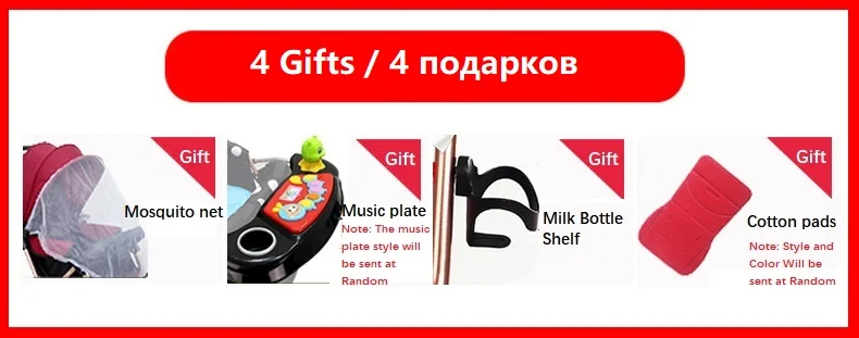 EU& RU, без налога, детская коляска, легкая, складная, с зонтиком, коляска, двусторонняя, толкающая, 4 сезона, может сидеть, может лежать, коляска, детская коляска