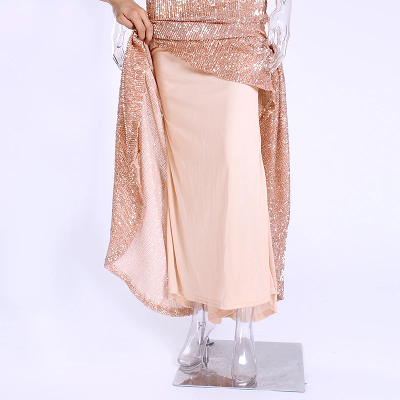 Сексуальное облегающее платье с глубоким v образным вырезом и блестками вечернее