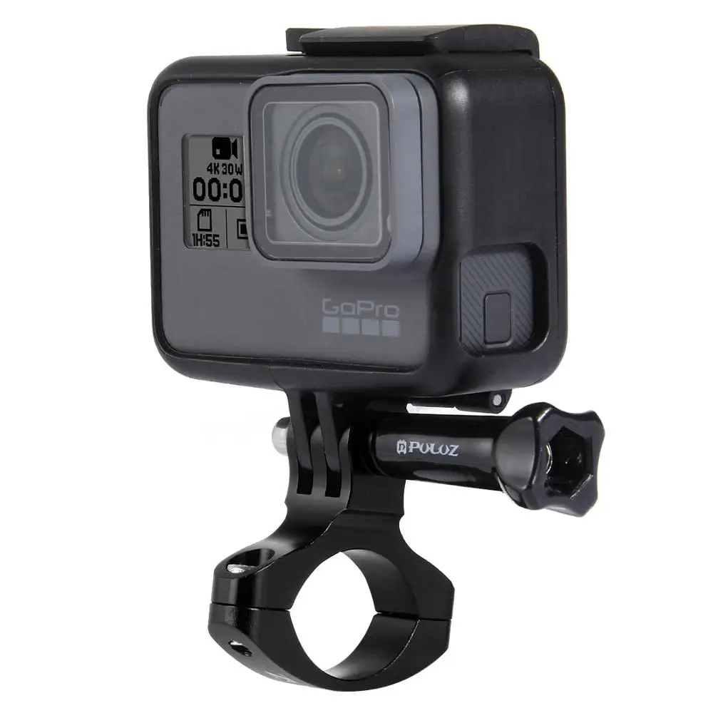 PULUZ для Go Pro Аксессуары велосипеда жесткий алюминиевый адаптер руля крепление GoPro