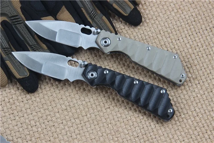 Складной нож benys ST хорошее качество 56HRC 5Cr13Wov Blade G10 + из нержавеющей стали для