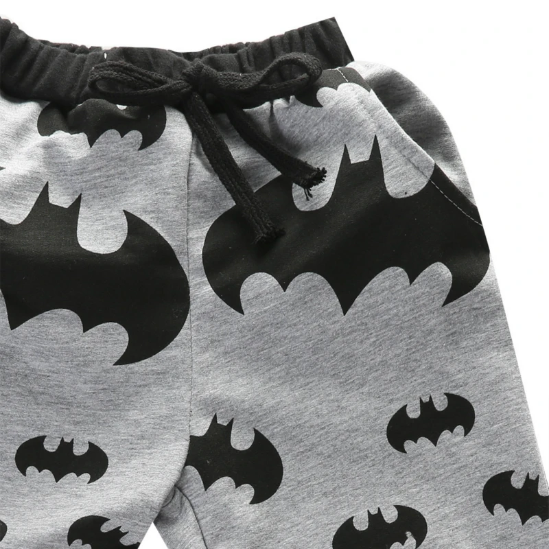 Штаны с изображением Бэтмена для мальчиков детские хлопковые Бэтмен Мотобрюки