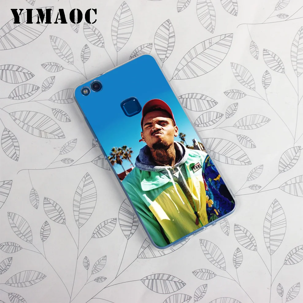 YIMAOC Chris Brown мягкий чехол для huawei Honor 10 9 8X 8C 8 7C 7X 7A Pro 6A Note Nova 3i 3 2i Y6 Y7 Y9 Prime 2018 |