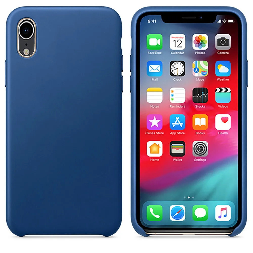 Кожаный чехол на заднюю панель, Роскошный чехол для Apple IPhone XR, 6,1 дюймов, тонкий и гладкий Чехол для телефона, Чехлы, Прямая поставка, Nov.24