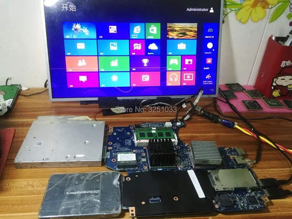 670795 001 для ноутбука HP 4530s 4730S материнская плата 4530S DDR3 1 ГБ набор микросхем 6050A2465501 HM65