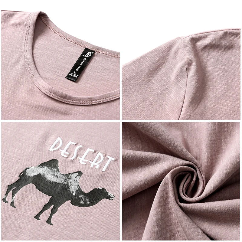 Пионерский лагерь новая футболка мужская с длиними руковами брендовая одежда