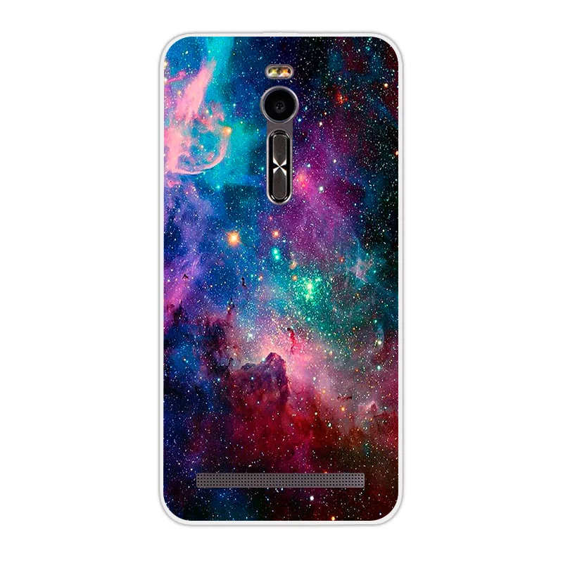Силиконовый чехол для Asus Zenfone 2 ZE551ML бабочка задняя крышка Funda ZE550ML Ze551ml прозрачный