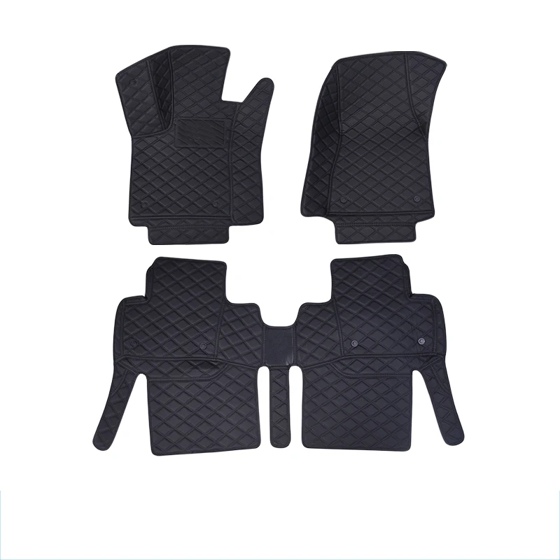 9 Lsrtw2017 волокна кожи салона автомобиля коврик с проволочной петлей для smart fortwo forfour - Название цвета: 9