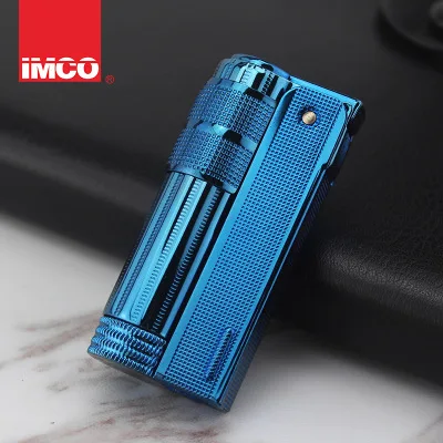 Винтажная Подлинная IMCO 6700 нержавеющая сталь старая бензиновая зажигалка, мужские аксессуары для прикуривателя 62*22*15 мм - Цвет: No6