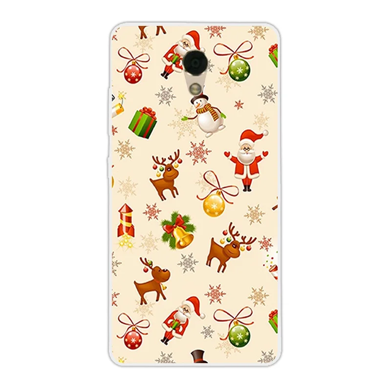 Силиконовый чехол для Lenovo Vibe P2 Phone Christmas Season дизайнерская задняя крышка P 2