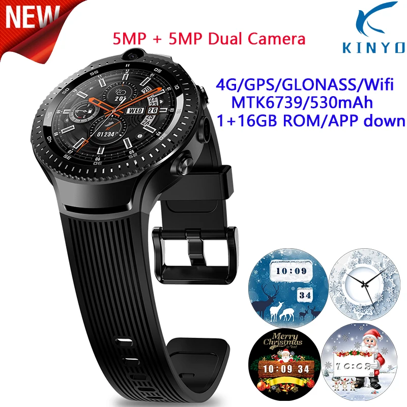 Умные часы PK W2 Z28 умные с функцией видеозвонка GPS Wi Fi камерой 5 МП Google Map