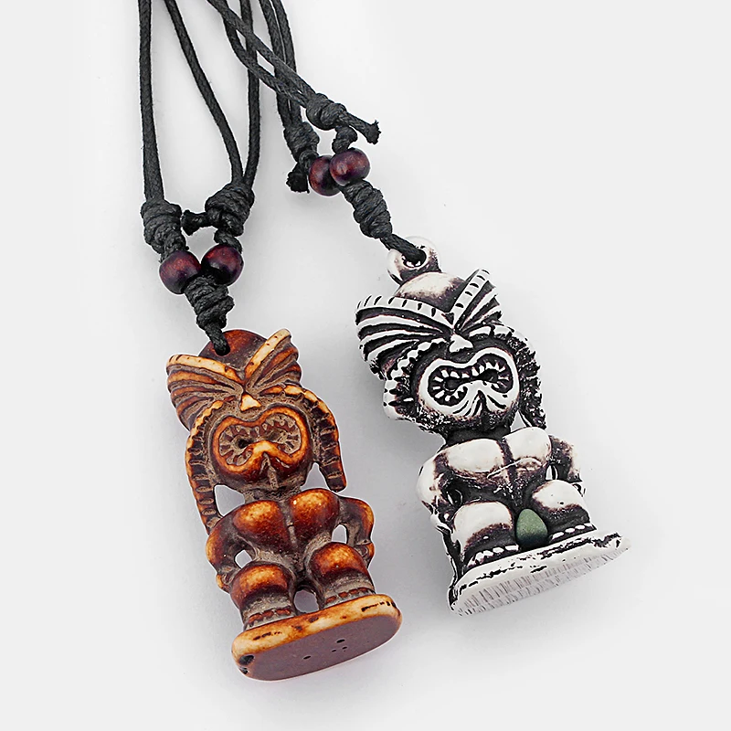 12 шт./лот мужские резные тотемные ожерелья колье кулон для серфинга|pendant necklace