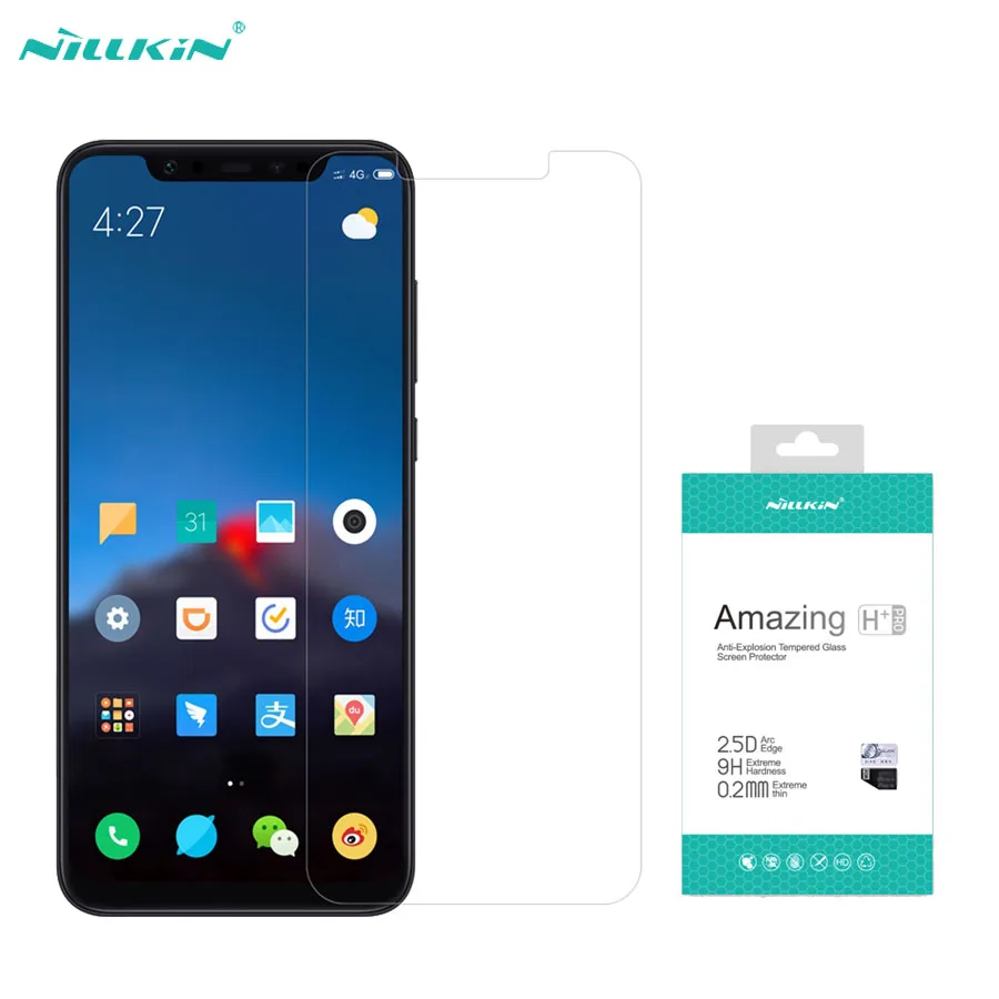 Закаленное стекло Nillkin Amazing H + Pro для Xiaomi Mi 8 PRO Explorer SE Противоударная Защитная