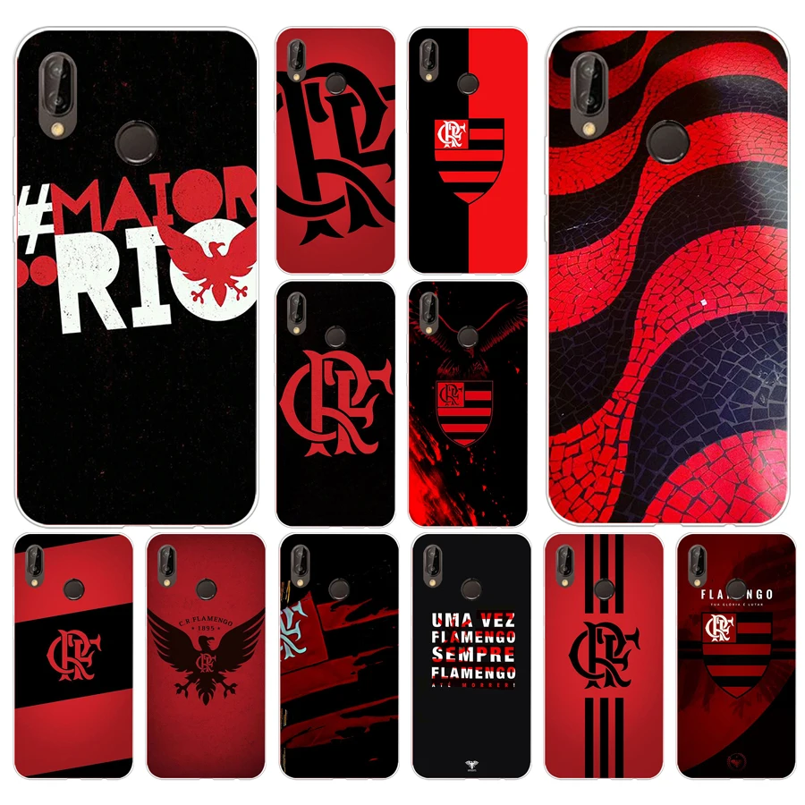 067FG Clube de Regatas do flamмаго мягкий силиконовый чехол из ТПУ с логотипом для huawei Mate P20 P30