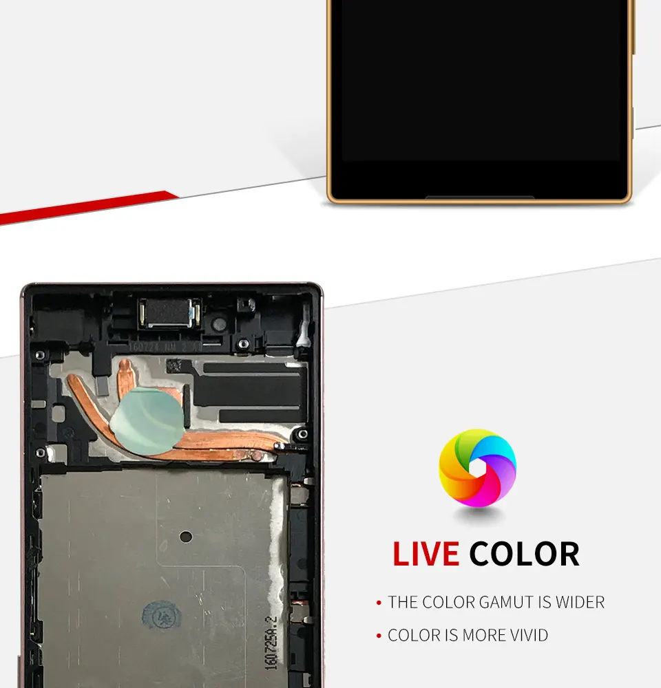 5," сенсорный экран для SONY Xperia Z5 Premium E6853 E6883 ЖК-дисплей дигитайзер Сенсорная панель в сборе с рамкой кнопки