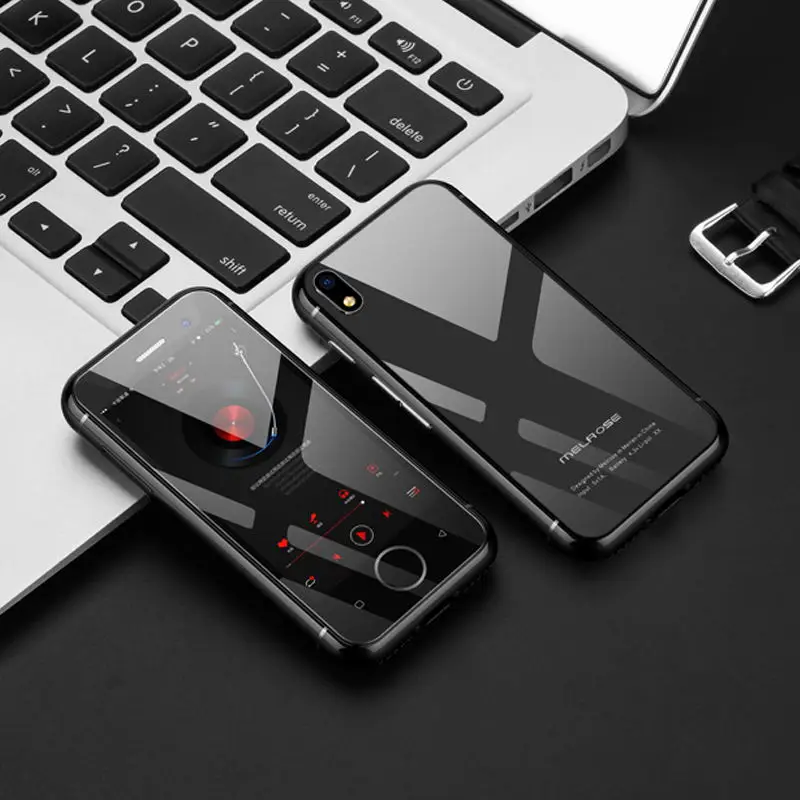 black S9 отпечатков пальцев Расширенная ультра-тонкий мини студент смартфон игровой магазин Android 7,0 четырехъядерный процессор, четыре ядра, смартфон с функцией отпечатков пальцев - Цвет: black