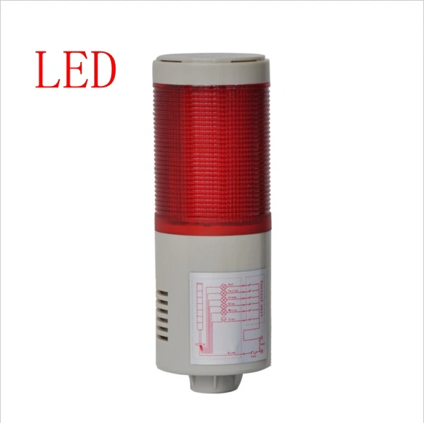 

LTA-505 DC12V- DC24V-AC220V 1-слойсветодиодный Светодиодная Сигнализация со светодиодный ком