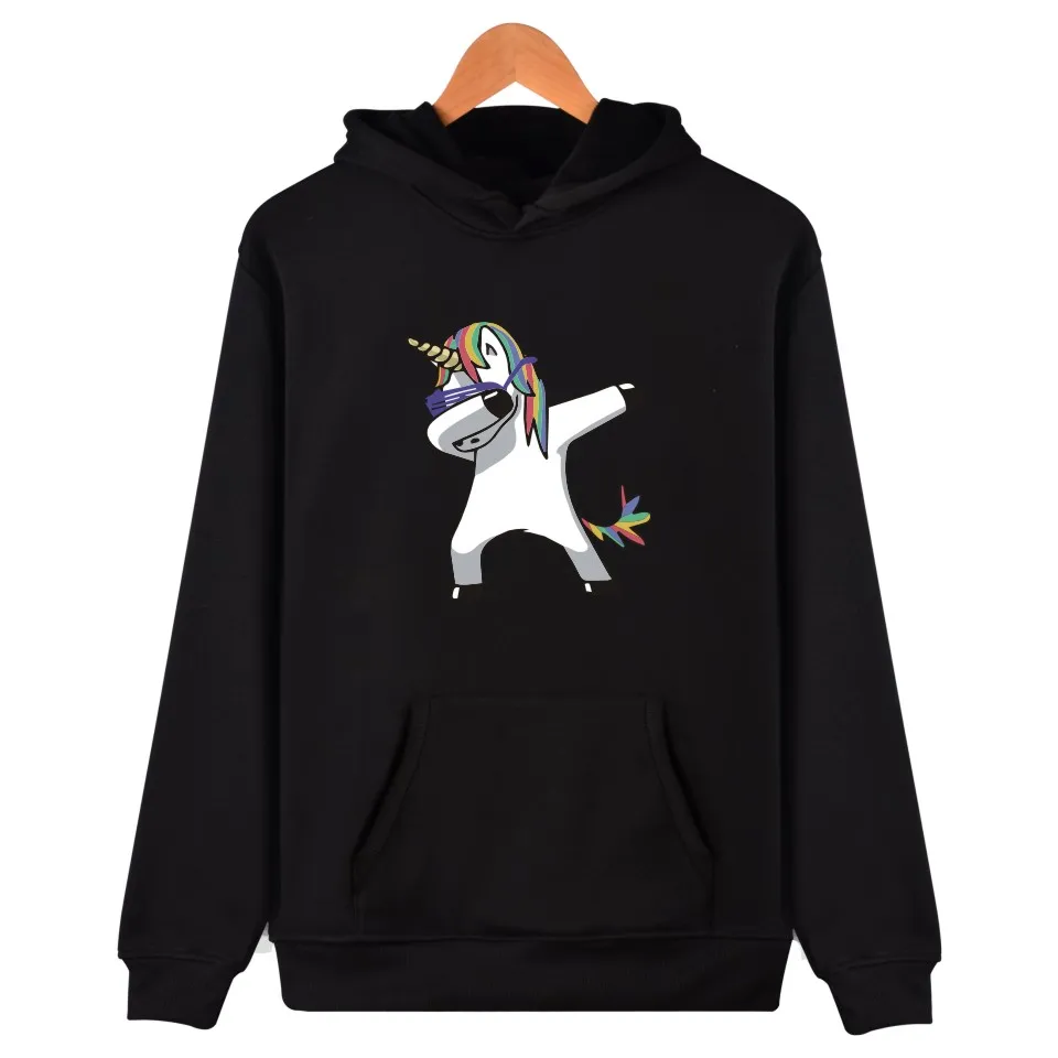Толстовка LUCKYFRIDAYF Dabbing с милыми забавными аминальными рисунками толстовки