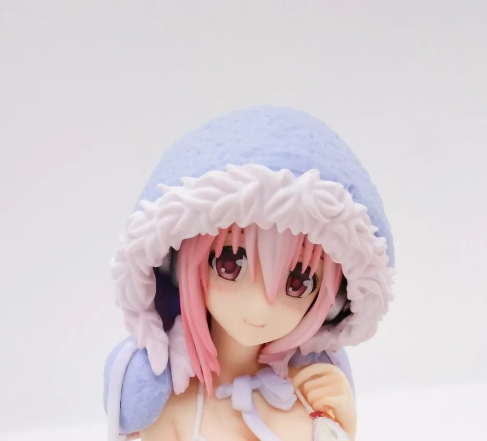 Супер Sonico Рождественский костюм бикини волнистая девочка 13 см ПВХ фигурка