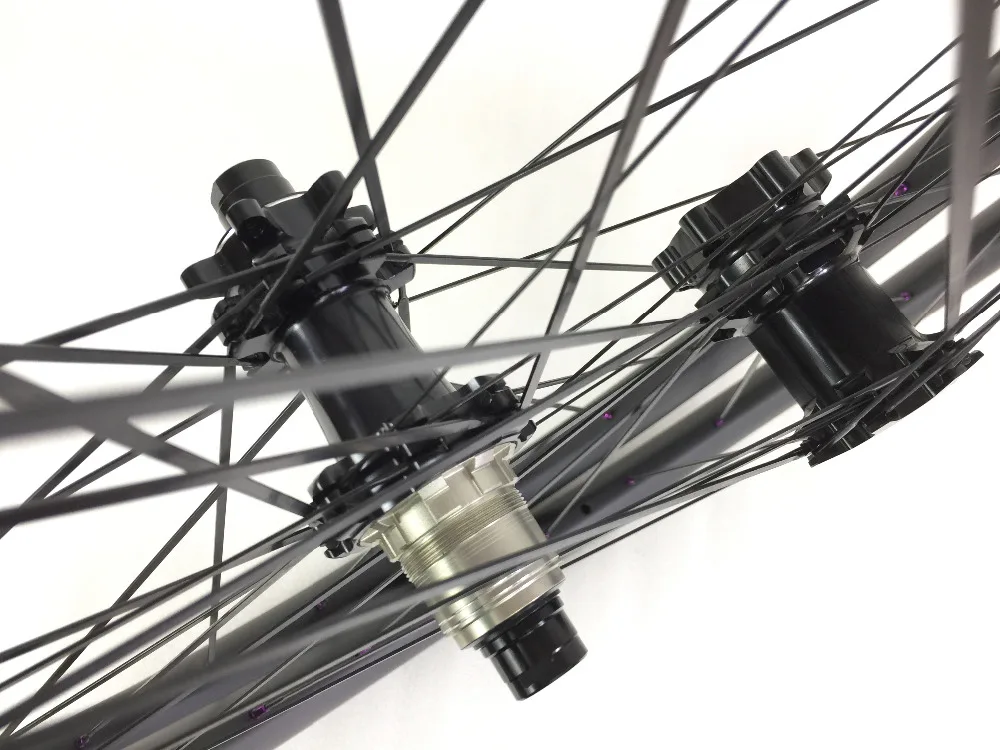 SL 650B MTB XC прямая тяга углеродная левая колесная пара Передняя 74 мм Задняя 135 142