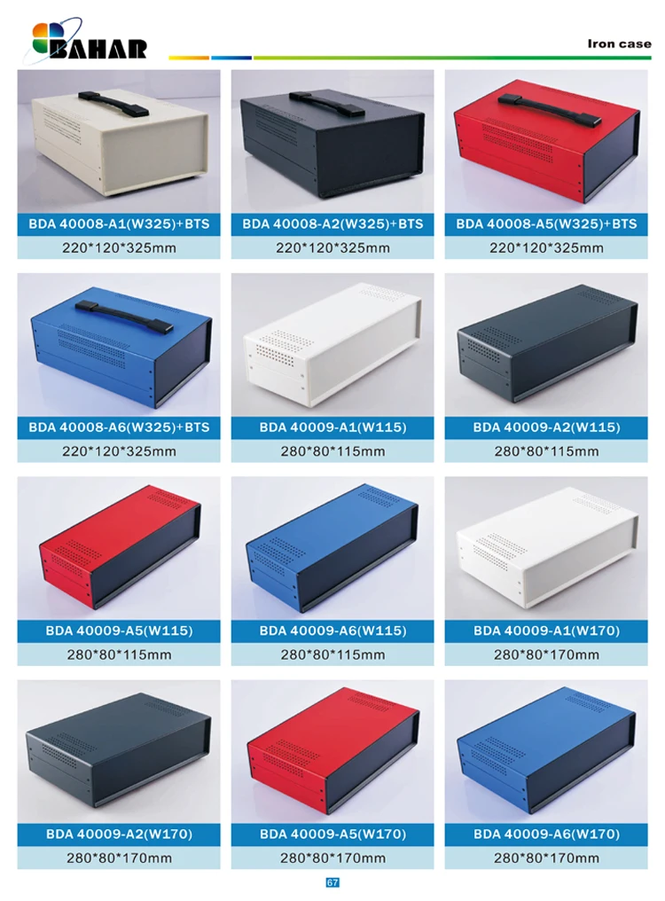 BAHAR 150*140*70 мм Железный корпус для электроники diy чехол для инструментов чехол для проекта железная электрическая распределительная коробка BDA 40004(W140