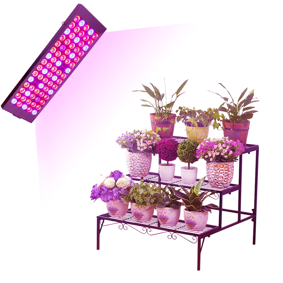 1500лм 15 Вт полный спектр Led Grow Light для комнатных растений цветы AC85 265V 75 светодиодов