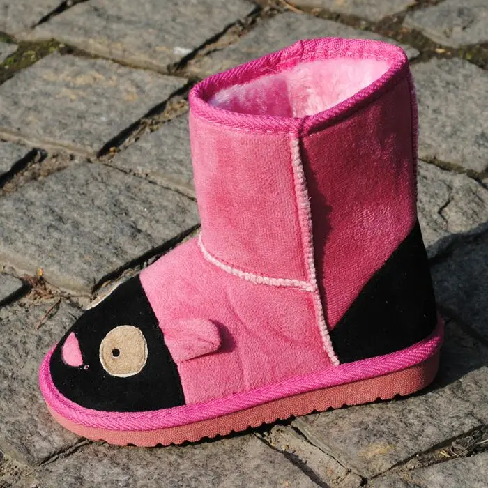 Детские зимние сапоги на толстой подошве Размеры 25 30|girls snow boots|baby toddler shoescartoon boots |