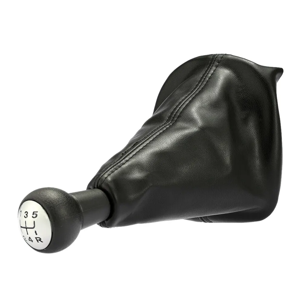 5 скоростная ручка переключения передач рычаг сменный кожаный комплект для Пежо
