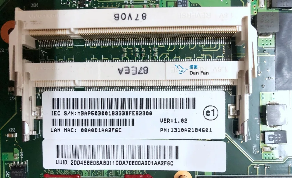 MBAP50B001 для ACER 8920G материнская плата ноутбука 6050A2184601-MB-A03 материнская плата полностью протестировано работы