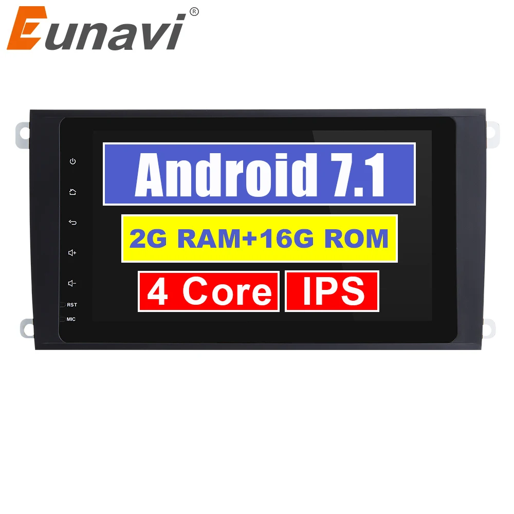 Eunavi Quad core 2 Din 9 ''Android 7 1 автомобиль радио gps для Mercedes Benz ML CLASS W164 ML350 ML430 ML450 ML500 GL