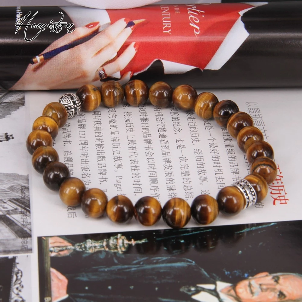 Лидер продаж эластичный браслет Thomas AAA с бусинами тигровый глаз в виде героев