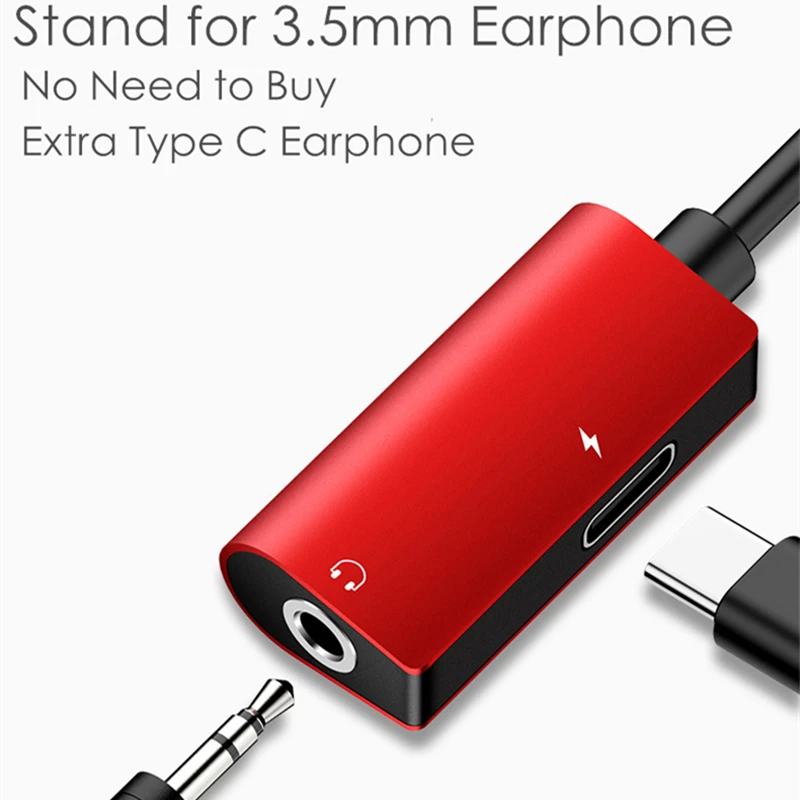 USB C к разъему 3,5 type C Кабель-адаптер для huawei P20 Pro mate 20 Xiaomi Mi 8 9 SE Note usb type C 3,5 мм AUX преобразователь для наушников