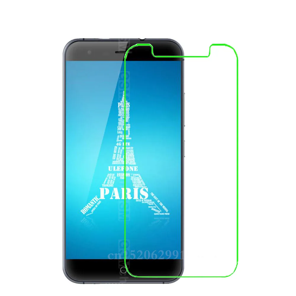 2 шт. закаленное стекло для экрана Ulefone Paris прозрачная закаленная пленка защитный