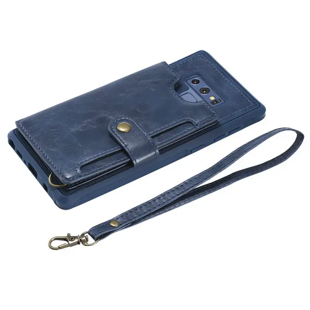 Роскошный флип Etui для Coque samsung Note 9 чехол S9 samsung Galaxy Note 9 Чехол-Кошелек держатель для samsung S10 чехол S10 Plus S10E