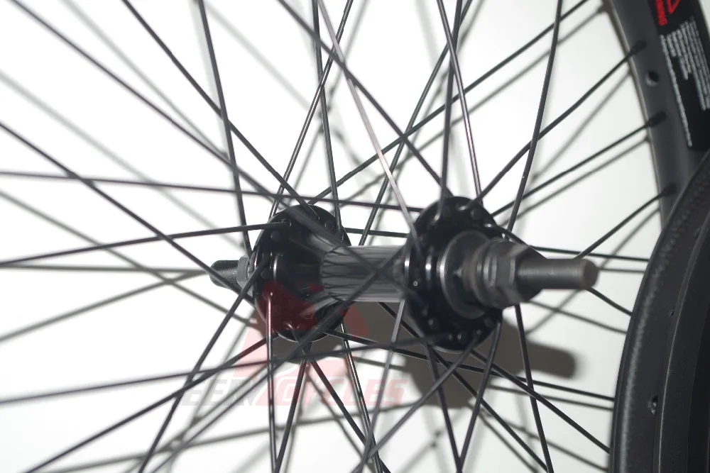 BMX Гонки 2" BSD 406 мм 406 30 мм x 30 мм Дорожный велосипед Угловые колеса Клинчера комплект велосипедных колес 20 дюймов 36 отверстия UD матовый