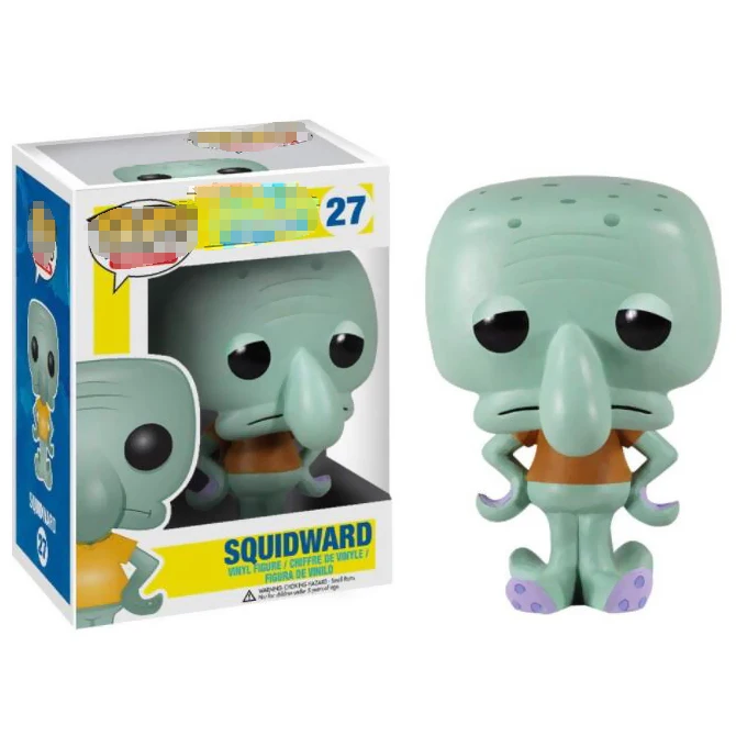 FUNKO POP модели Патрик звезда и Squidward Куинси щупальца Америка мультфильм фигурку